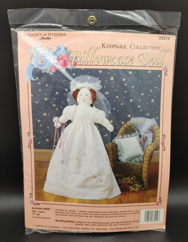 Vintage bucilla blushing bride - vintage,