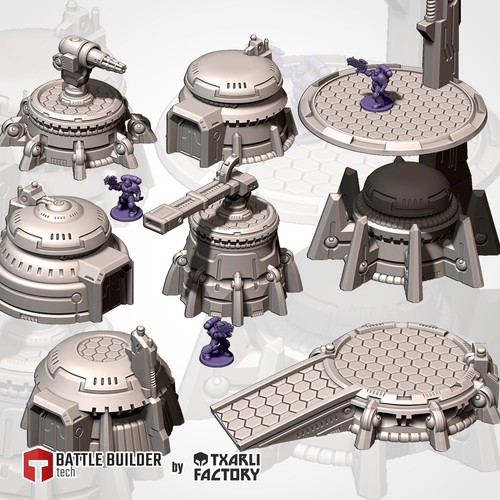 Greater good buildings 28mm - buildings, |