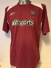 Heart of Midlothian Hearts Reebok L all:sports Shirt Jersey Football Soccer Top