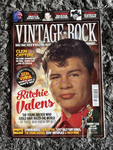Vintage rock magazine issue - rock,