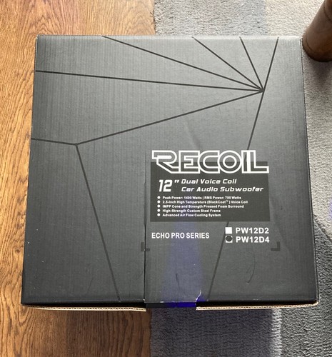 Recoil pw12d4 1400w - 12",