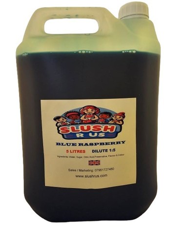 Blue raspberry slush puppy - blue,