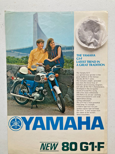Yamaha sales leaflet - yamaha, 80