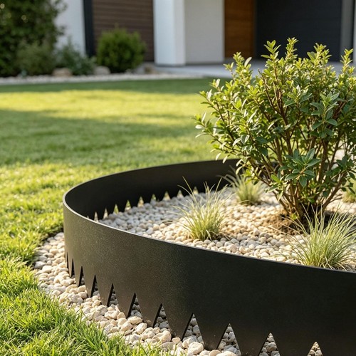 20cm metal lawn - x,
