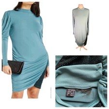 Jade Dress Size XL BONPRIX Stretchy Long Sleeve Sparkle Insert Ladies  NEW  NWOT