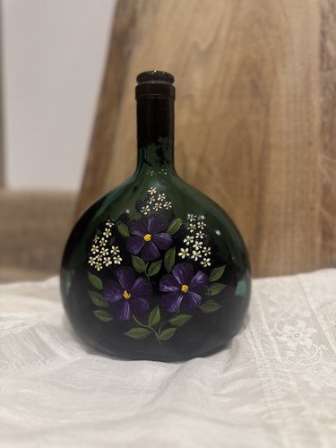 Antiquegreen glass - , antique(?)green