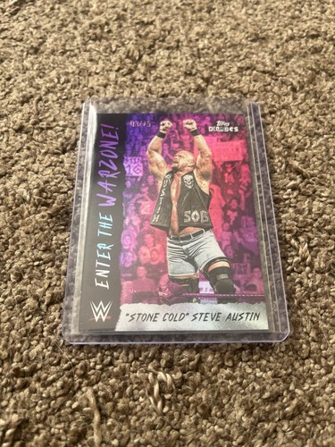 Topps decades wwe stone cold - decades,