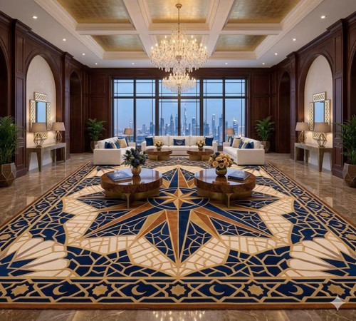 Luxury royal blue gold - luxury,