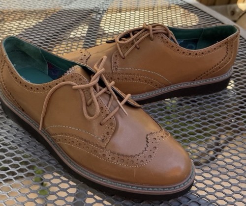 Moshulu leather brogue shoes - leather,