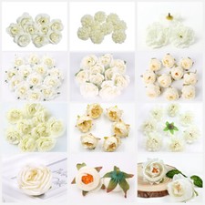 10X Roses Artificial Silk