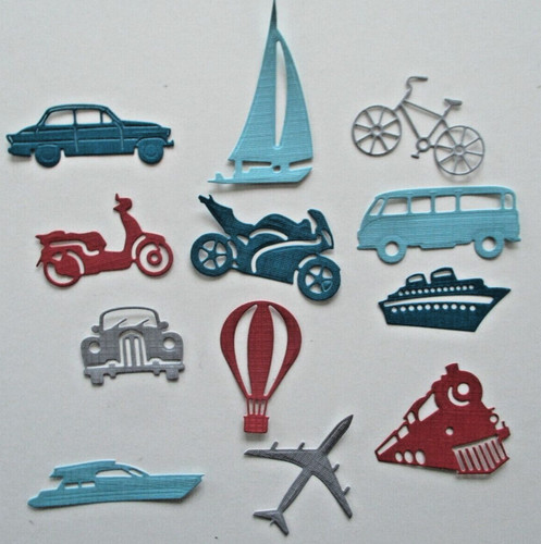 Die cuts card - cuts,