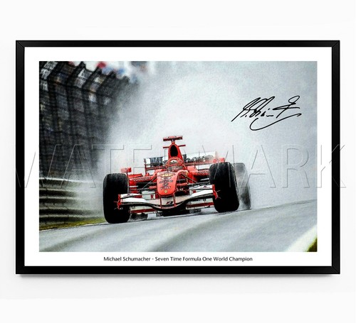 Michael schumacher signed - michael,