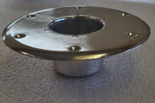 Cast alloy recessed island - cast,