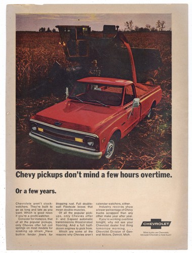 1969 chevrolet pickup truck - chevrolet,