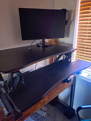 Duronic sit stand desk - sit-stand,