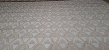 WOVEN CHENILLE GREY BEIGE AND