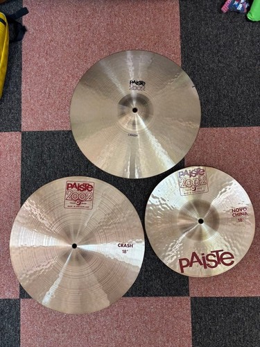 Paiste 2002 cymbals - 2002,