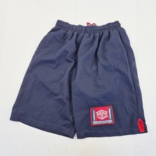UMBRO Shorts 32 Blue Men’s 90s Vintage Training Athletic Elastic Waist