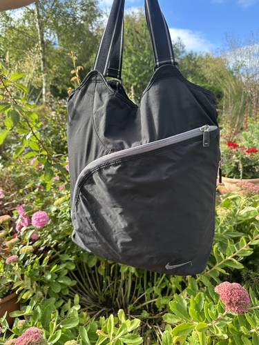 Vintage nike black tote - nike, tote/
