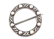 Vintage Silver Iona Brooch