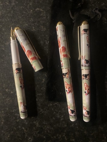 Welsh corgi roller pens - corgi,