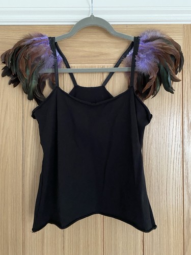 Black vest top - black,