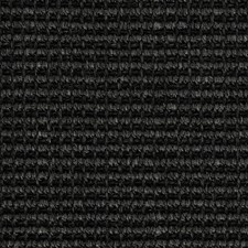 Crucial Trading Sisal Big Boucle Accents Black Carpet 1.1m x 2.9m (s39107)