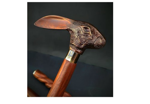 Rabbits head stylish walking - head,