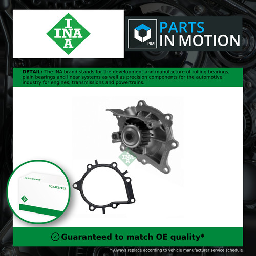 Water pump 538007710 ina - water,