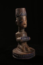 IBEJI TWIN FIGURE CARVED WOOD