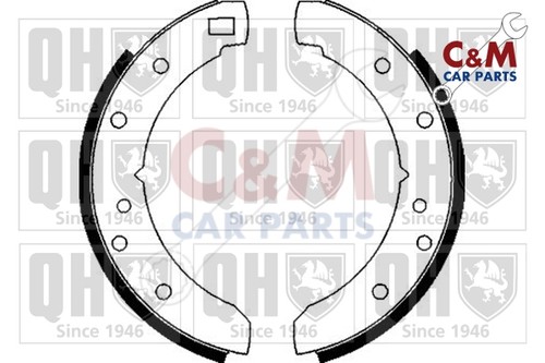 Brake shoes set fits reliant - shoes,