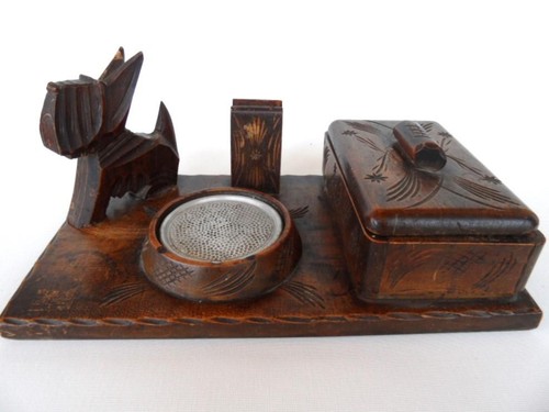 Antique 1940 carved wooden - antique, 1940's