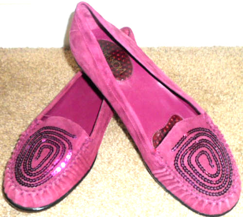 Women purple flat shoes by - purple,