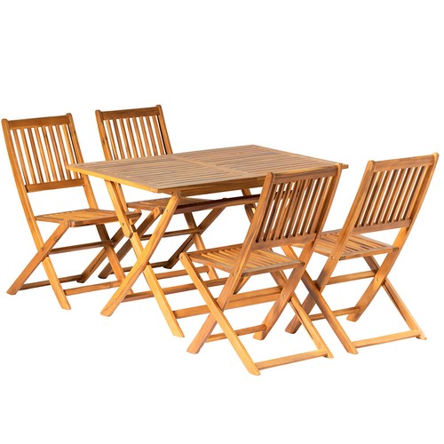 5pcs acacia wood outdoor - acacia,