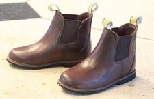 Shires Moretta Fiora Jodhpur Boots - Childs 20-31UK KIDS Black/Brown