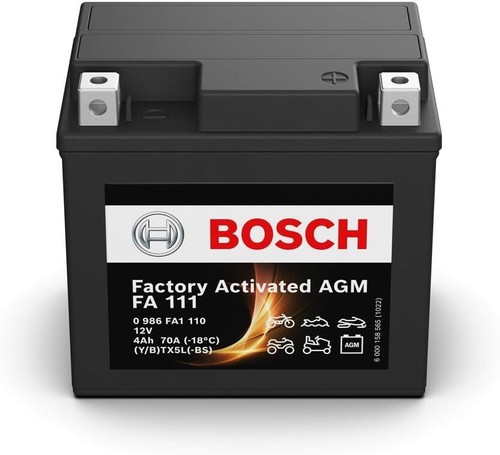 Bosch battery fa111 ytx5l - bosch,