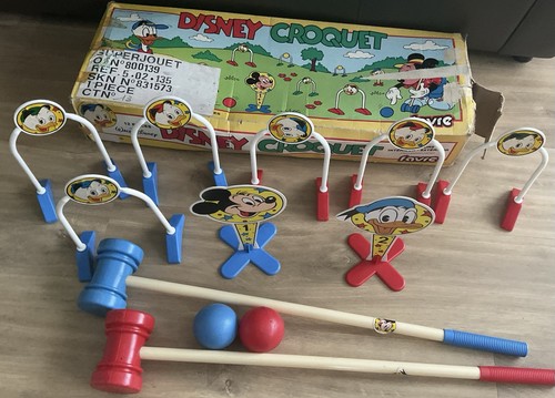 Vintage disney family croquet - vintage,