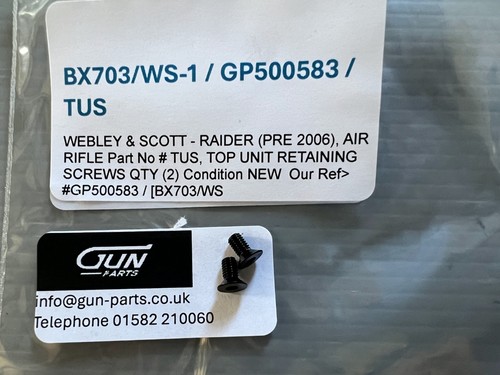 Spare part for webley - part, &