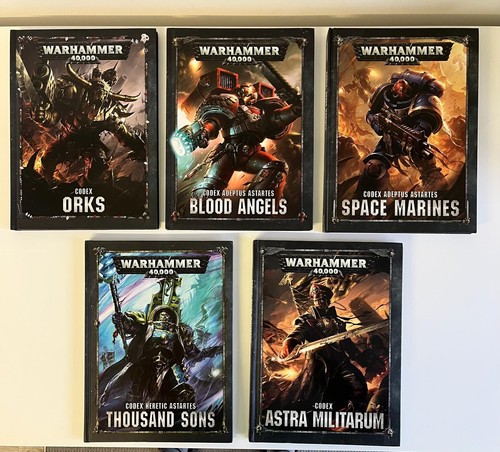Warhammer 40k codex bundle 5 - bundle,