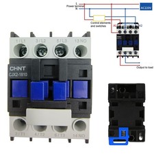 240V Contactor AC Coil 32A (Ith) 3-Phase 1NO Motor Starter Relay 50Hz CJX2-1810