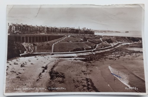 Postcard tynemouth king - tynemouth,