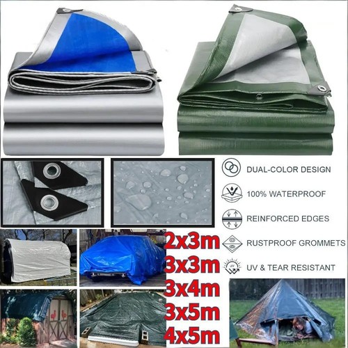 Heavy duty tarpaulin - heavy, pe