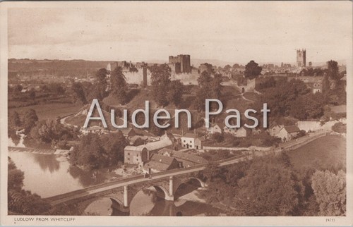 Ludlow castle whitcliff view - castle,