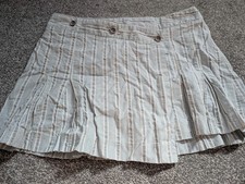 Womens Ted Baker London Skirt - Size 1 - 100% Cotton - CA25459 RN 95229