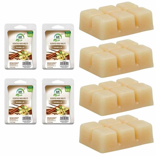 Scented wax cubes vanilla - 24,