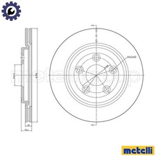 2x BRAKE DISC 23-1492C FOR