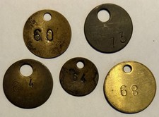 Collection Of 5 Welsh Brass