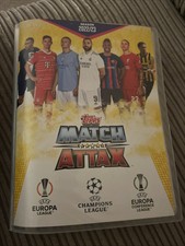 Match Attax 2022/23 Near Enough Full Binder Including spares  And Two Tins 