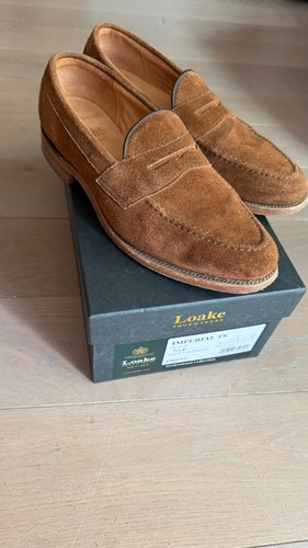 Loake imperial tan - loake, suede