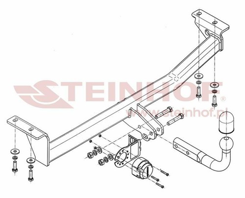 Steinhof towbar for toyota - steinhof,